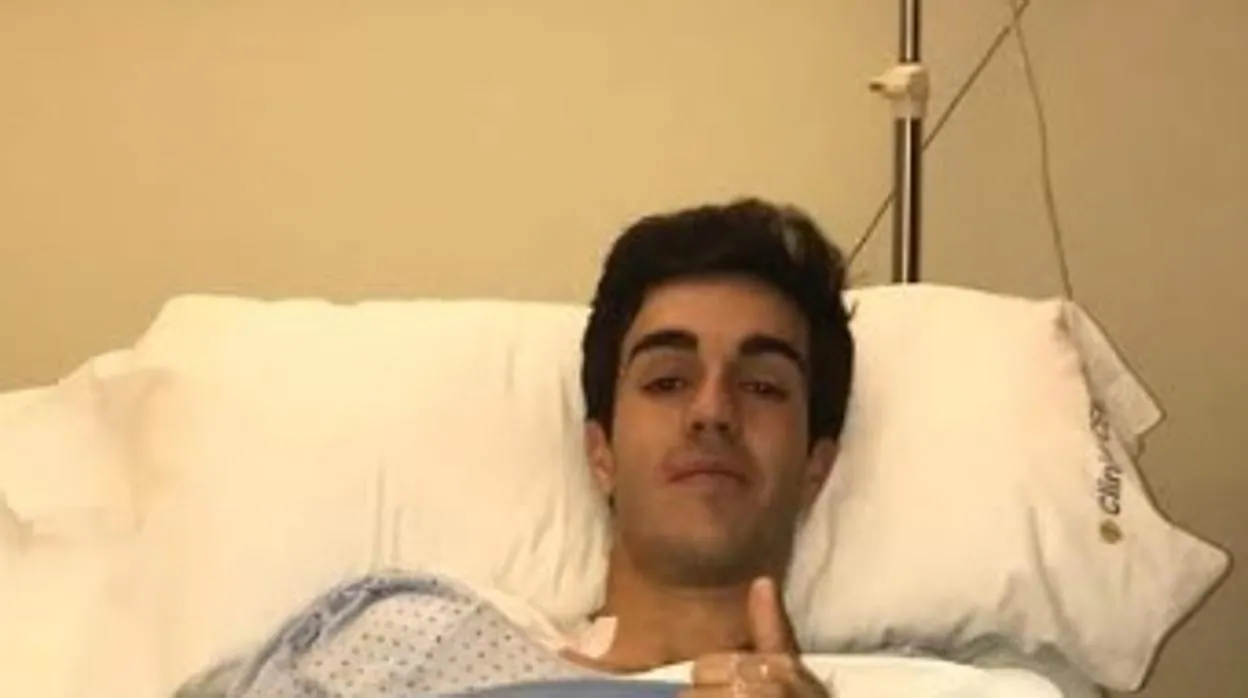 Tomás Rufo, después de ser operado