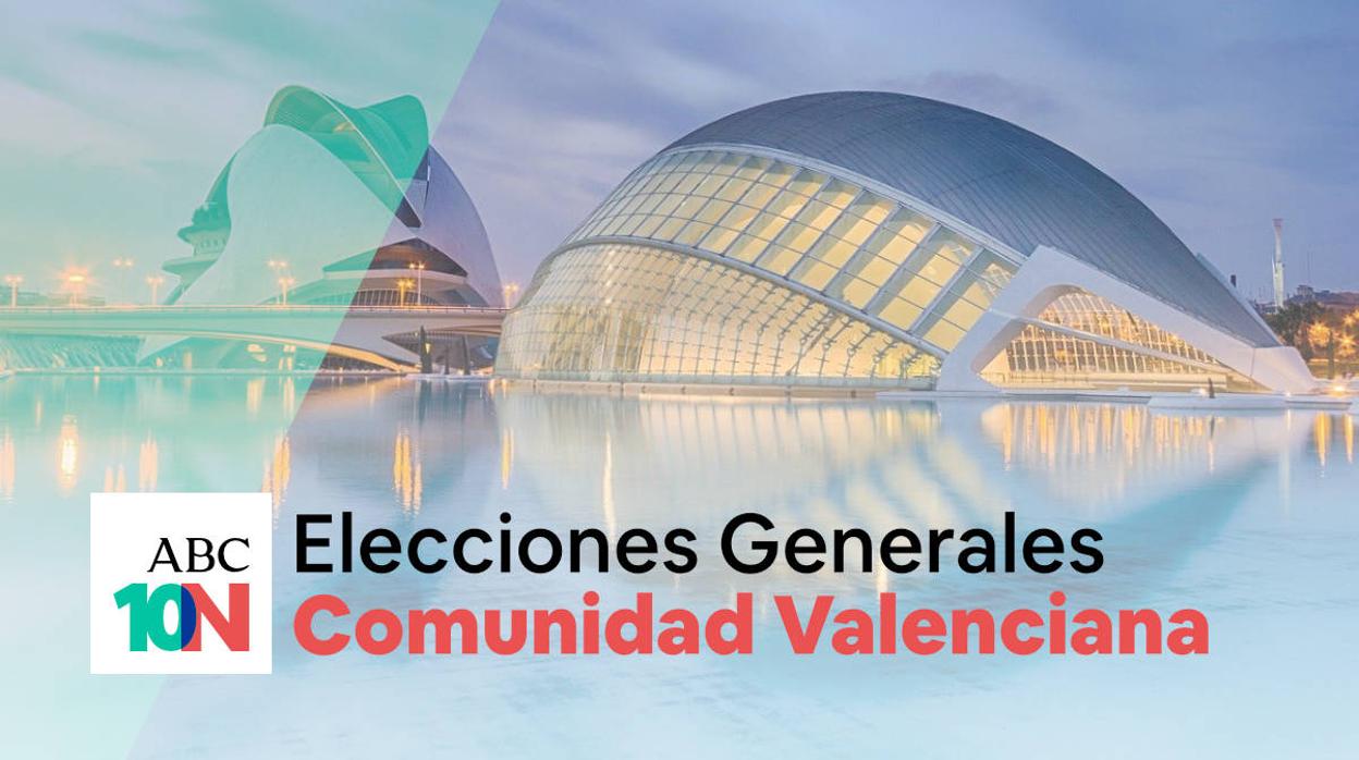 Resultados elecciones 10N de la Comunidad Valenciana