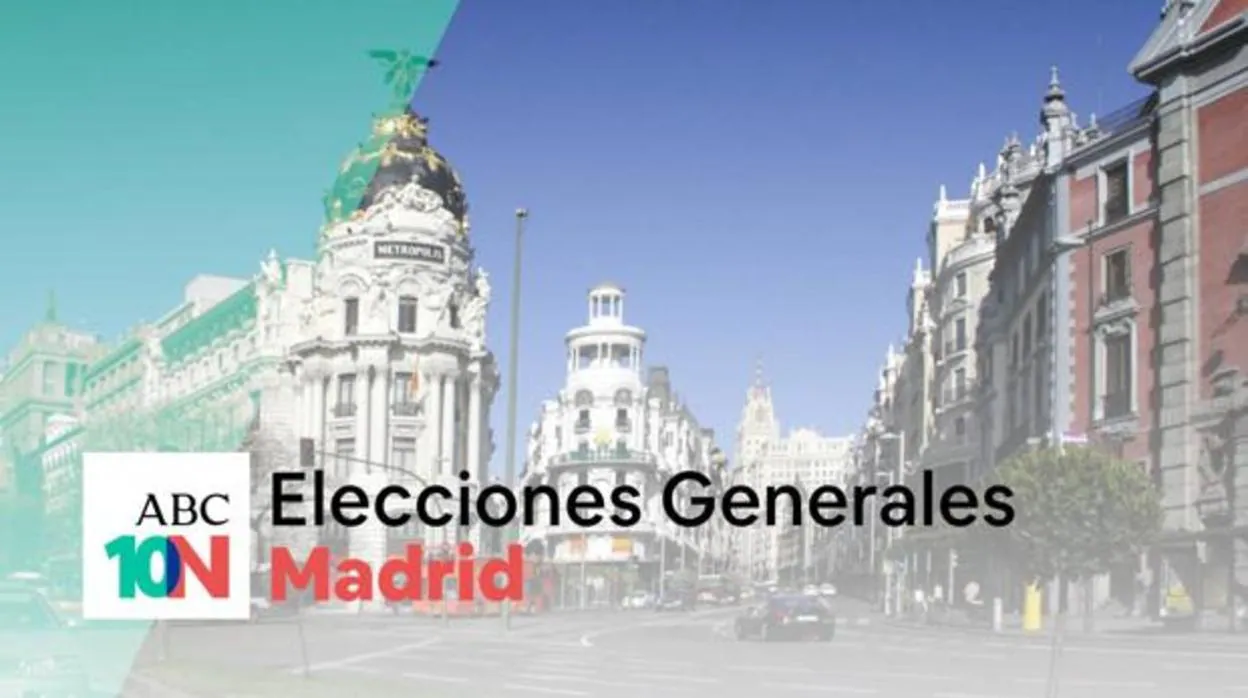 Elecciones generales en Madrid, sigue los resultados en directo en ABC.es