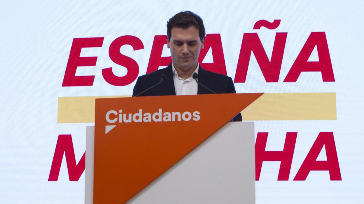 Albert Rivera, presidente de Ciudadanos