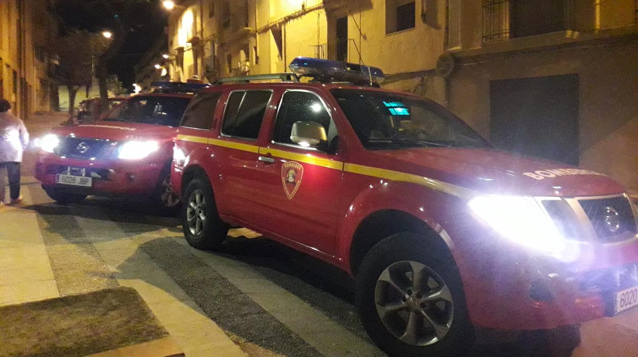 El incendio se produjo en la cocina de una vivienda situada en el número 44 de la calle Fueros de Aragón