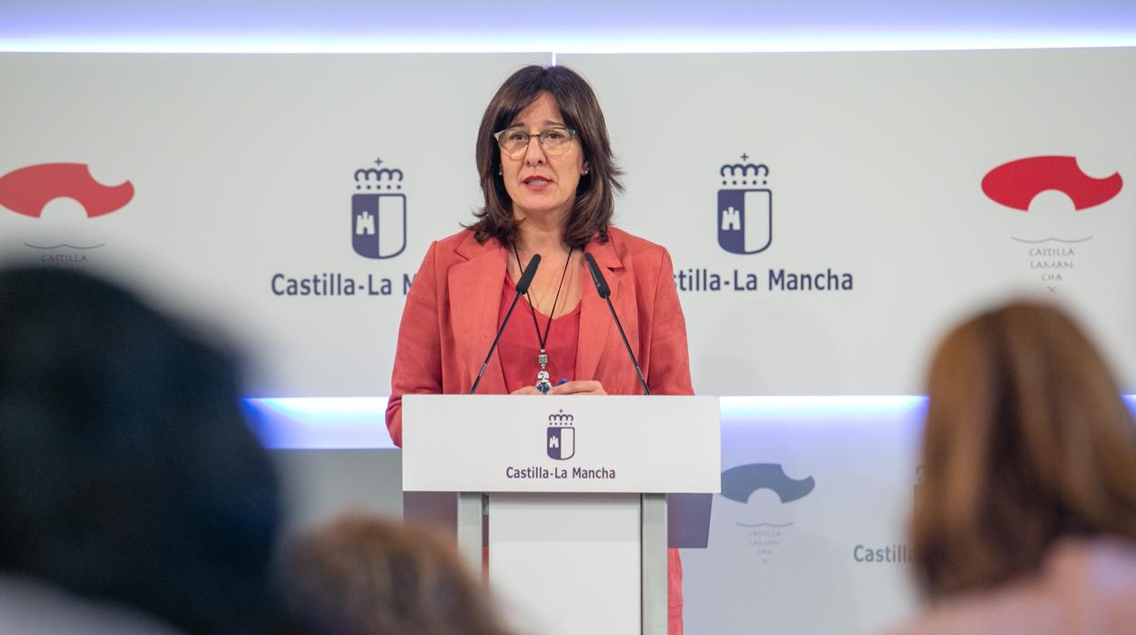 Blanca Fernández, portavoz del Gobierno de Castilla-La Mancha