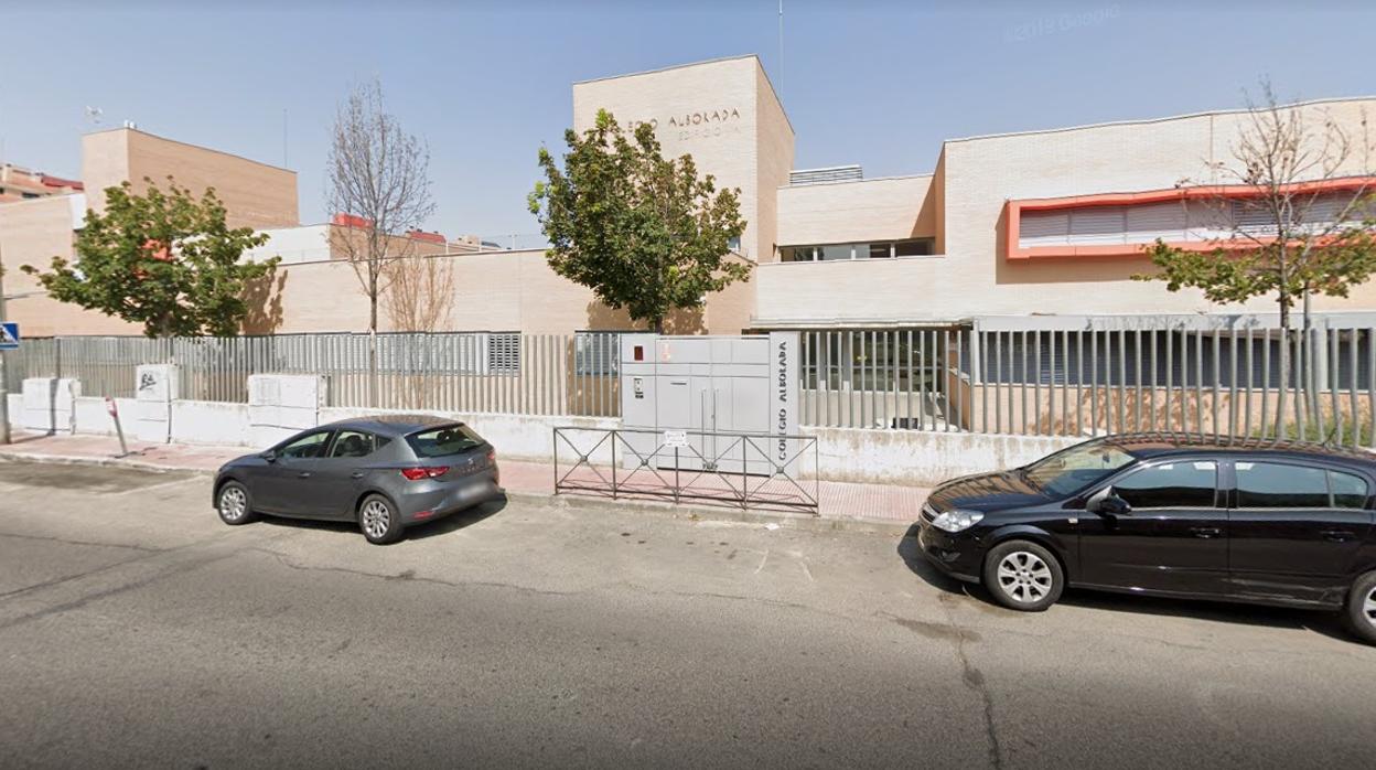 Colegio de Alcalá de Henares en el que estudia la menor