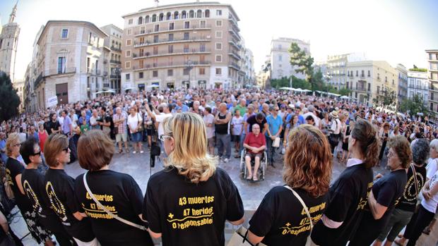 El juicio por el accidente de metro de Valencia arrancará en enero, 14 años después del siniestro