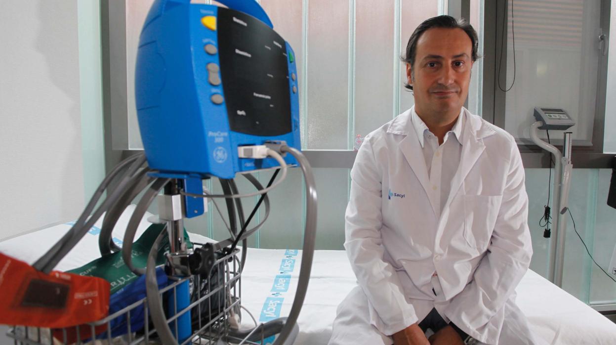 El doctor Fernando Centeno, jefe del Servicio de Pediatría del Hospital Río Hortega de Valladolid