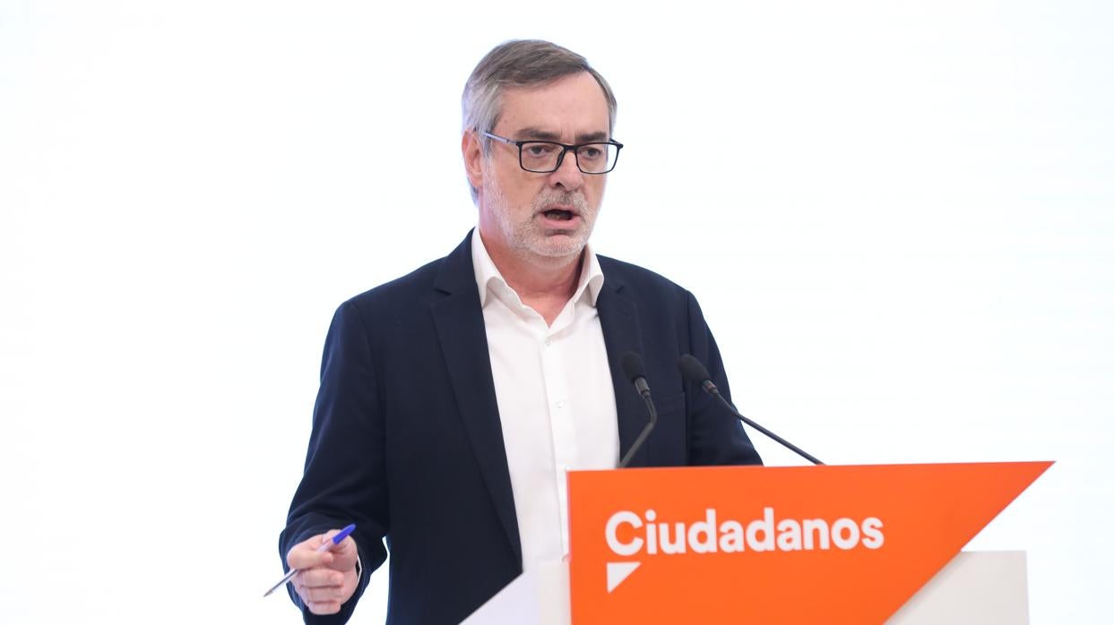 El secretario general de Ciudadanos, José Manuel Villegas