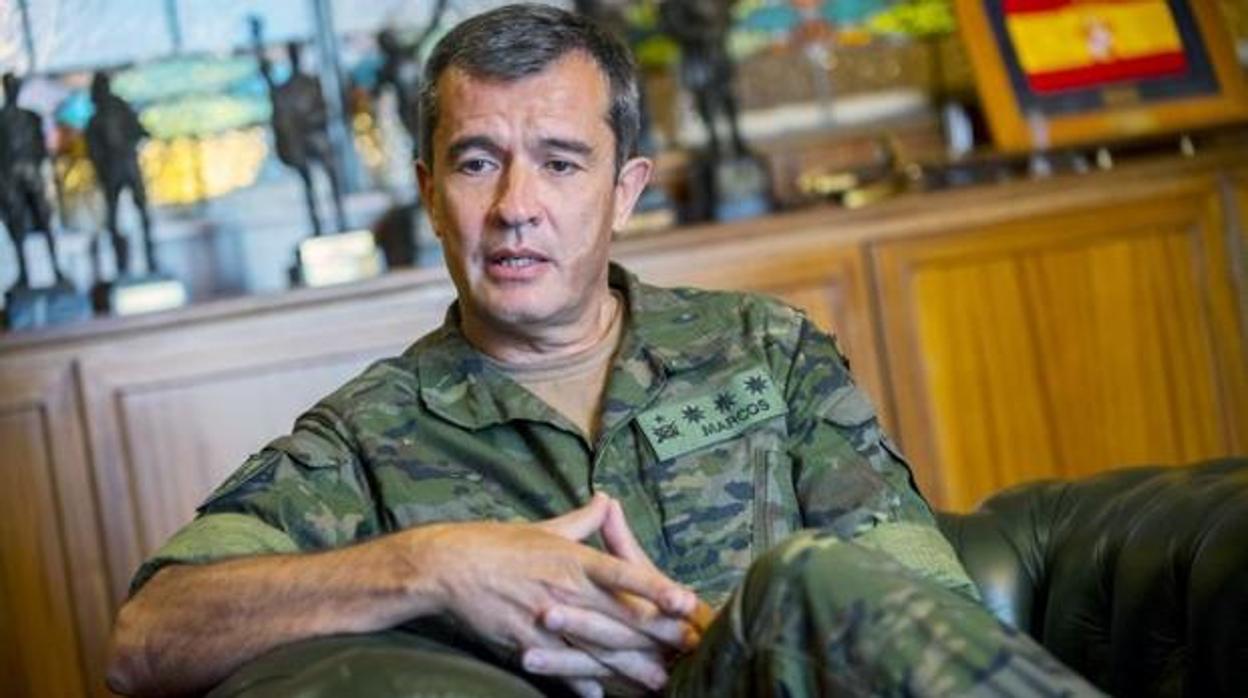 Coronel Javier Marcos, director de la Academia de Infantería de Toledo