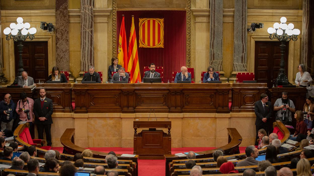 Hemiciclo del Parlamento de Cataluña