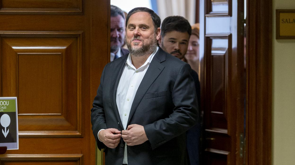 Oriol Junqueras, condenado a trece años de cárcel por el «procés»