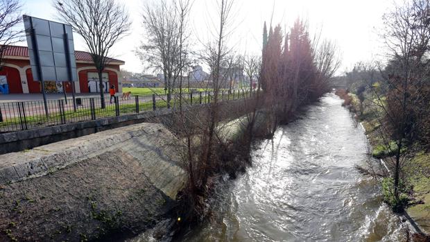 Un ladrón se tira al río para huir de la policía