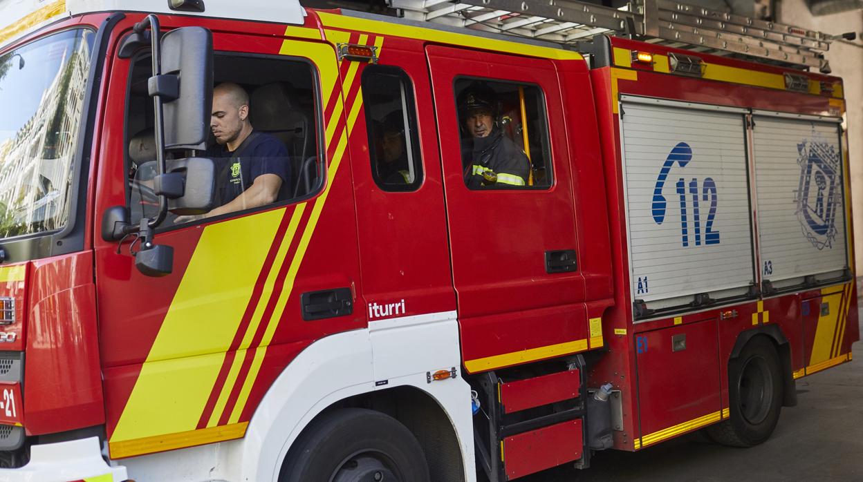 Los bomberos se han desplazado al domicilio de la calle Eulogio Pedrero