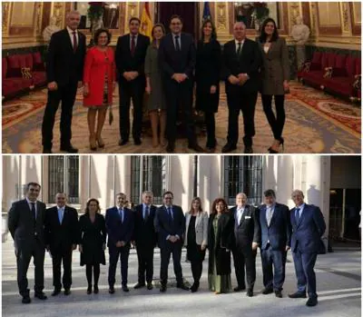 Núñez, con los senadores y diputados del PP de Castilla-La Mancha