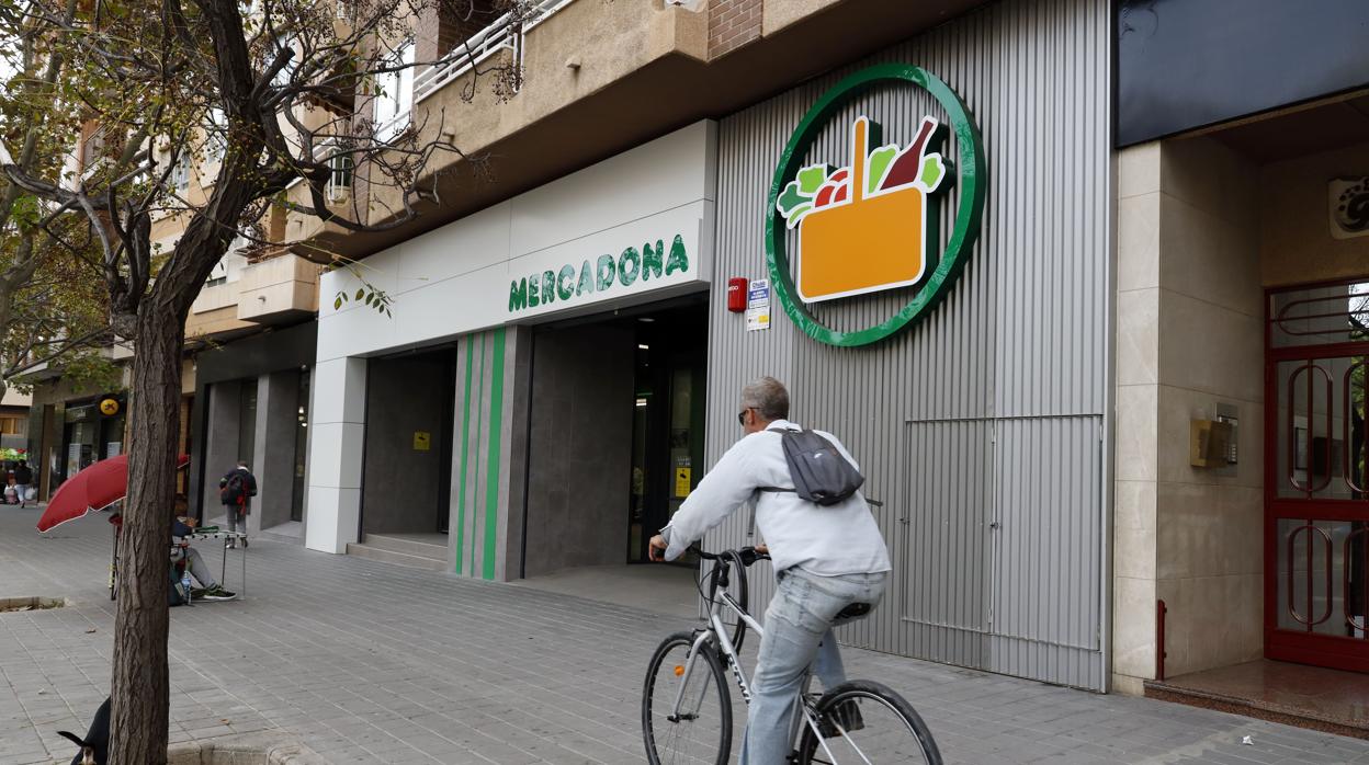 Imagen de un supermercado de Mercadona tomada en la ciudad de Alicante