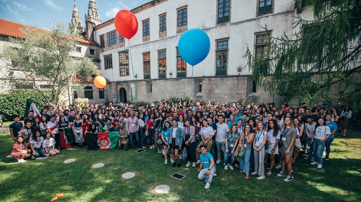 Bienvenida a alumnos extranjeros en la USC