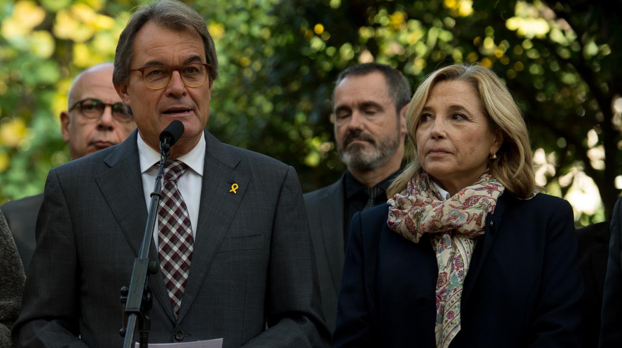 Artur Mas y Joana Ortega, en un acto en Barcelona