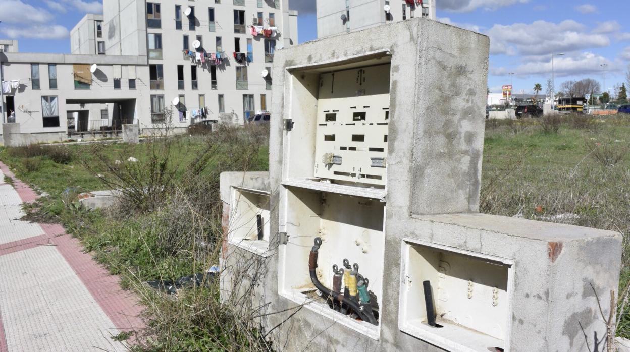 Sabotaje realizado por okupas en un barrio de Parla, en Madrid