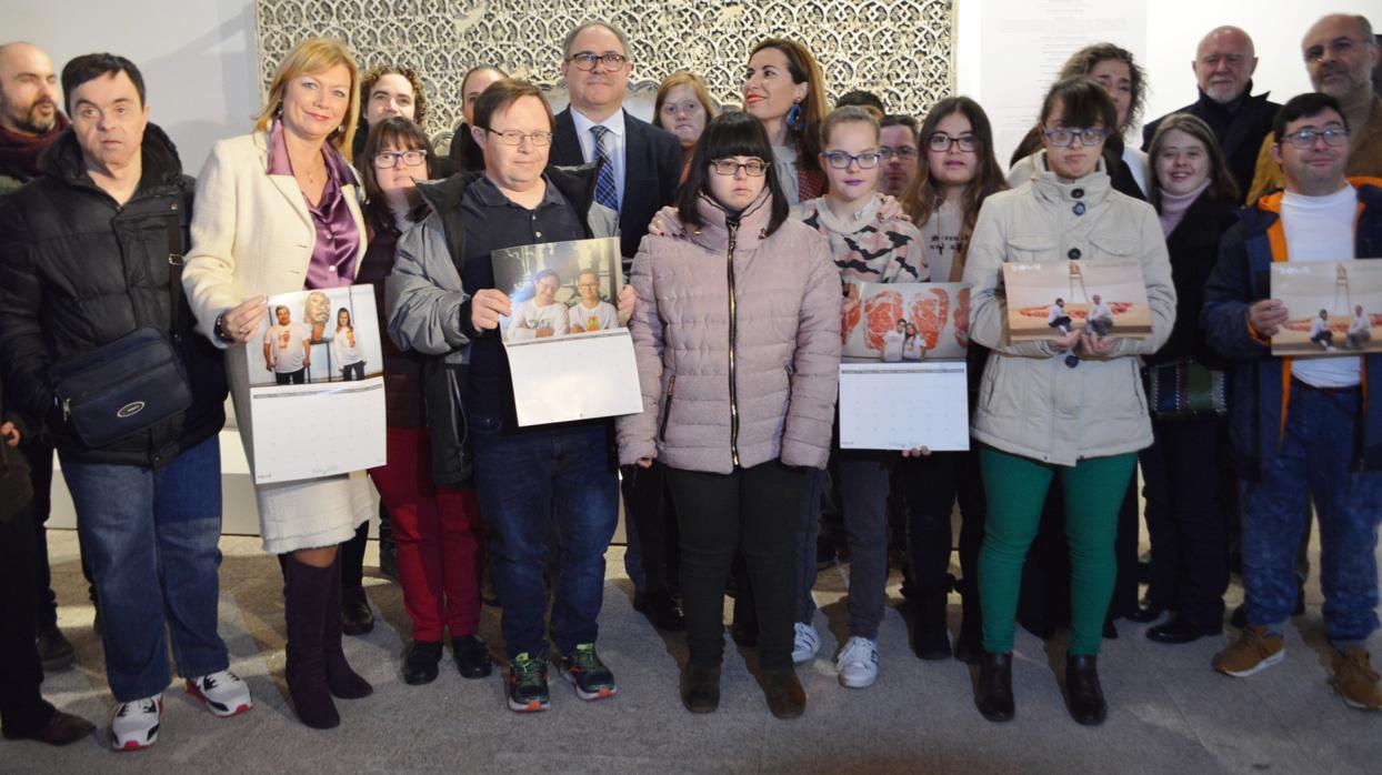 Presentación del calendario de Down Toledo