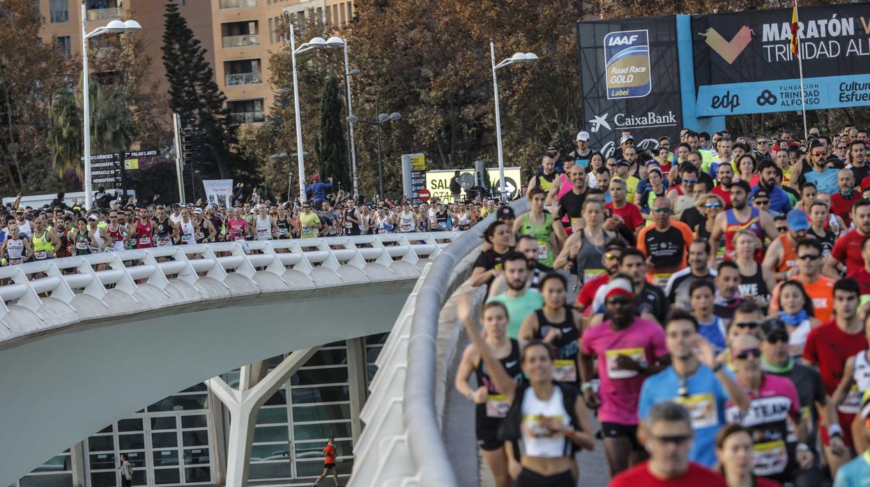 Imagen de archivo de la 39 edición del Maratón Valencia