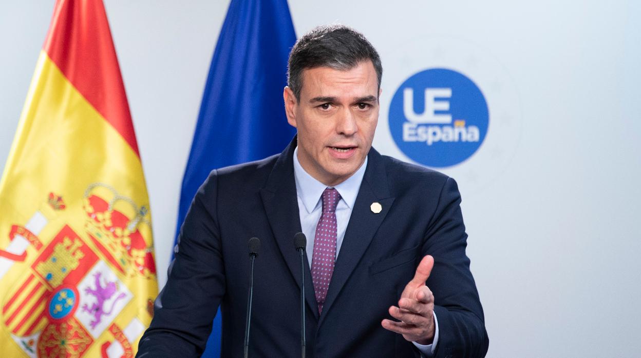 Pedro Sánchez, este viernes en Bruselas