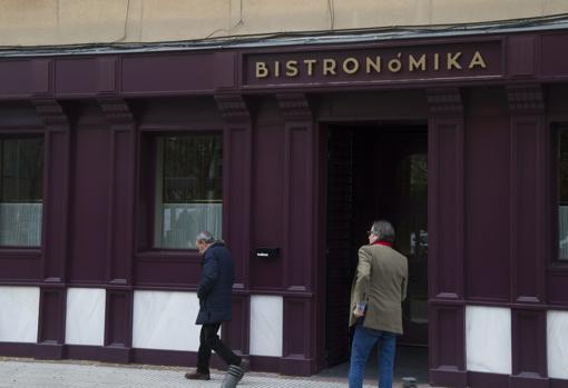 Fachada del restaunrate Bistronómika