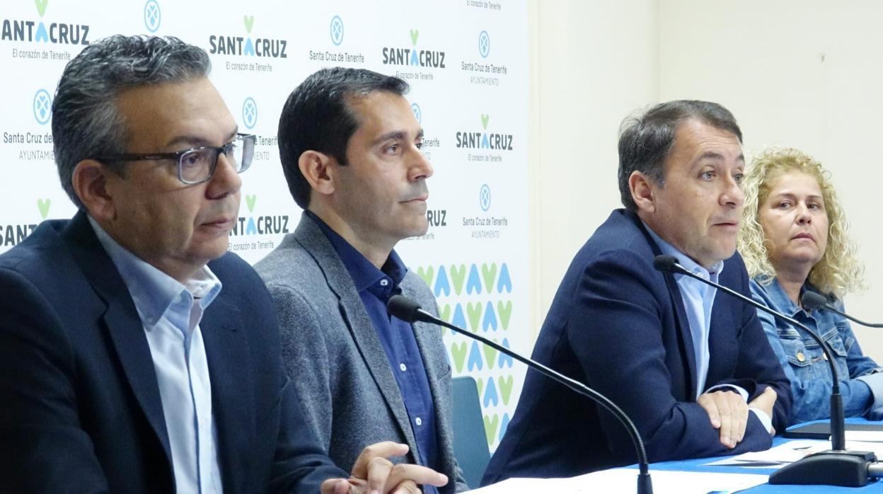 José ManuelBermúdez durante su intervención en la rueda de prensa