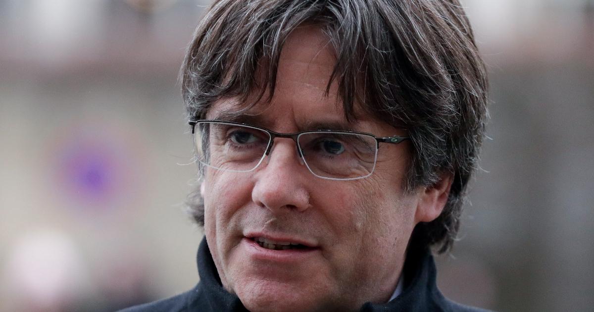 El fugado de la justicia española y expresident de Cataluña, Carles Puigdemont, en Bélgica