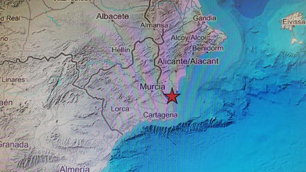 Un terremoto sacude a la localidad alicantina de San Miguel de Salinas