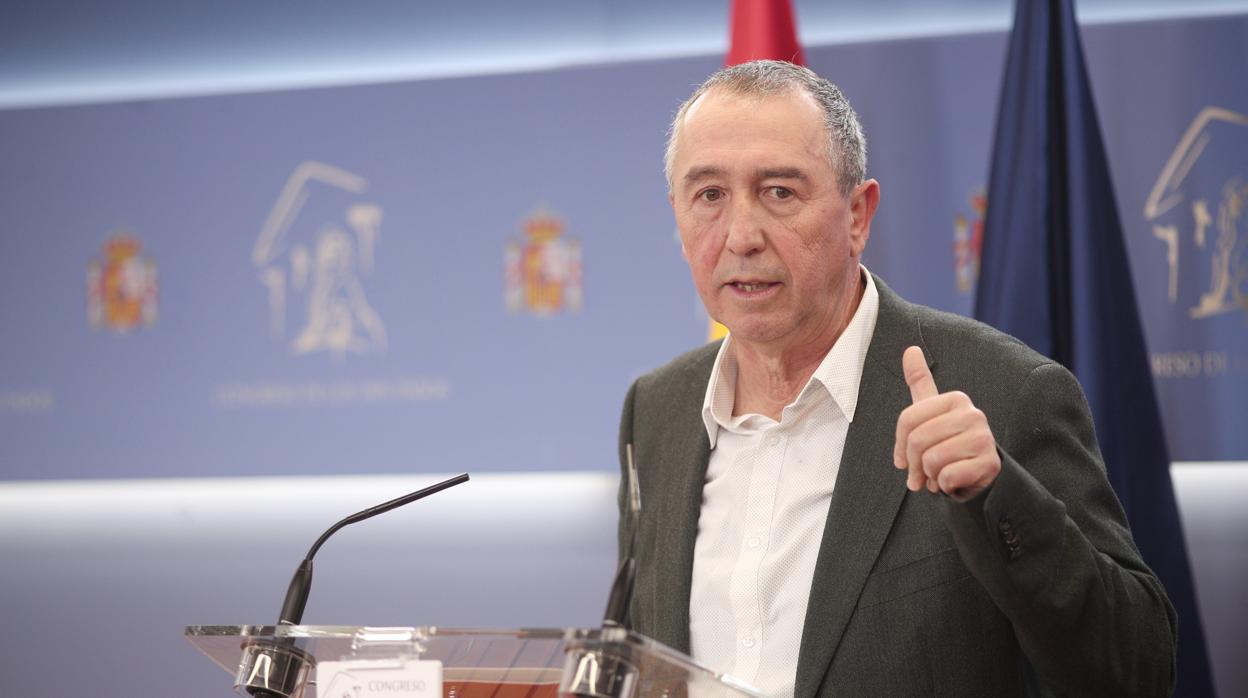 Joan Baldoví, en el Congreso