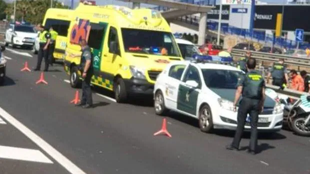 Fallece un motorista tras colisionar con un turismo en Murcia