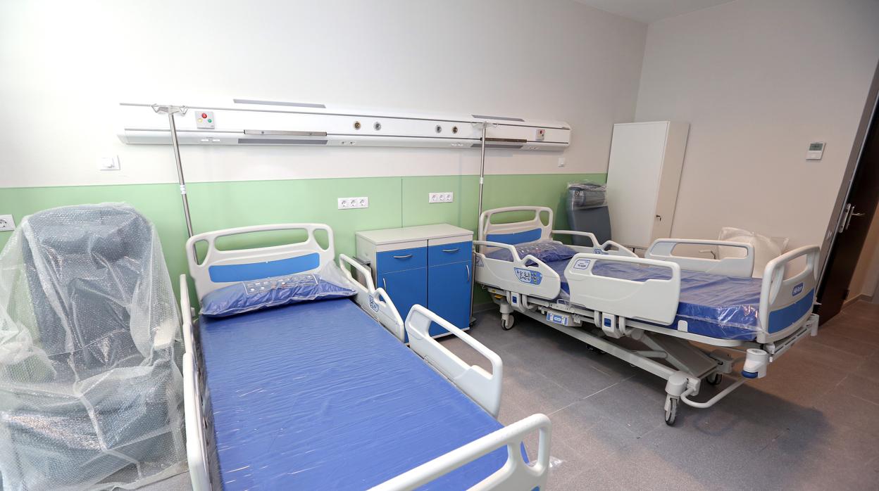 Una de las habitaciones del nuevo hospital de Toledo