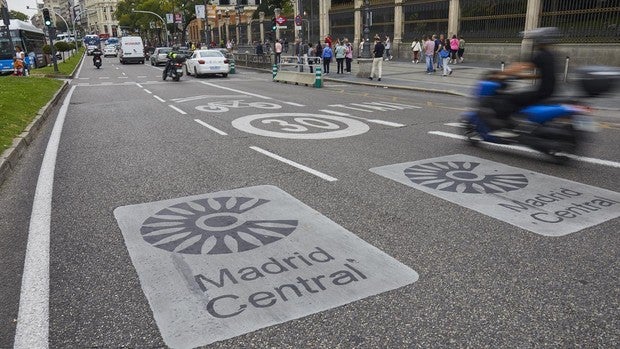 Prohibición total para los vehículos más contaminantes en Madrid Central a partir de 2020