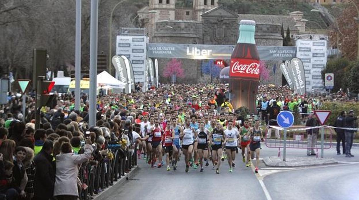 Foto de años anteriores de la carrera popular San Silvestre