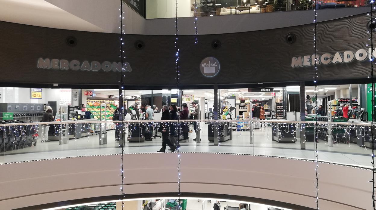 Imagen de un supermercado de Mercadona en el centro de Madrid