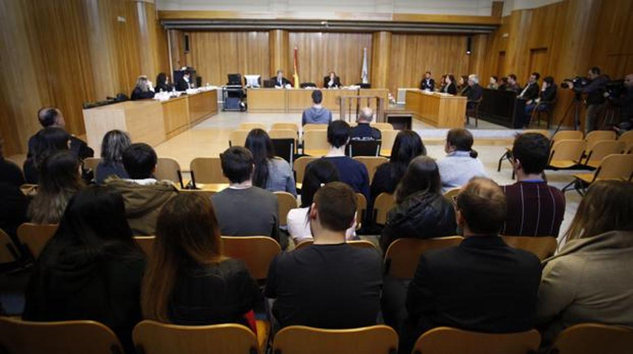 Un juicio en la Audiencia Provincial de La Coruña (imagen de archivo)