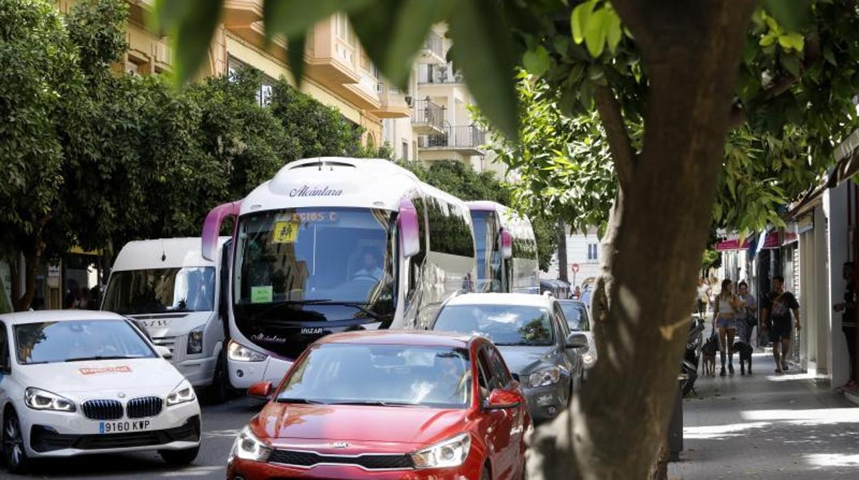 Un autobús escolar, en una foto de archivo