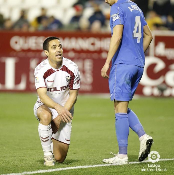 El Albacete Balompié fue casi todo el partido con ventaja en el marcador