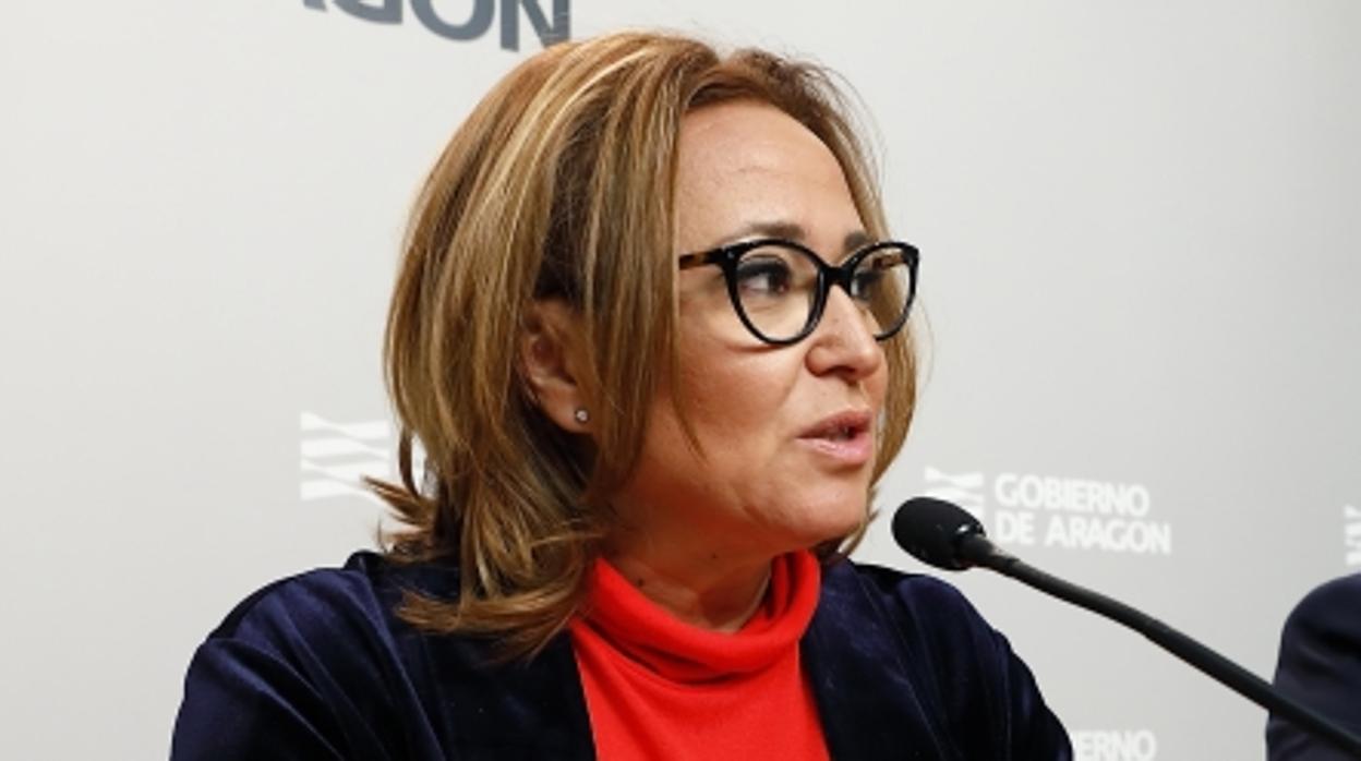 Mayte Pérez (PSOE), consejera de Presidencia del Gobierno aragonés