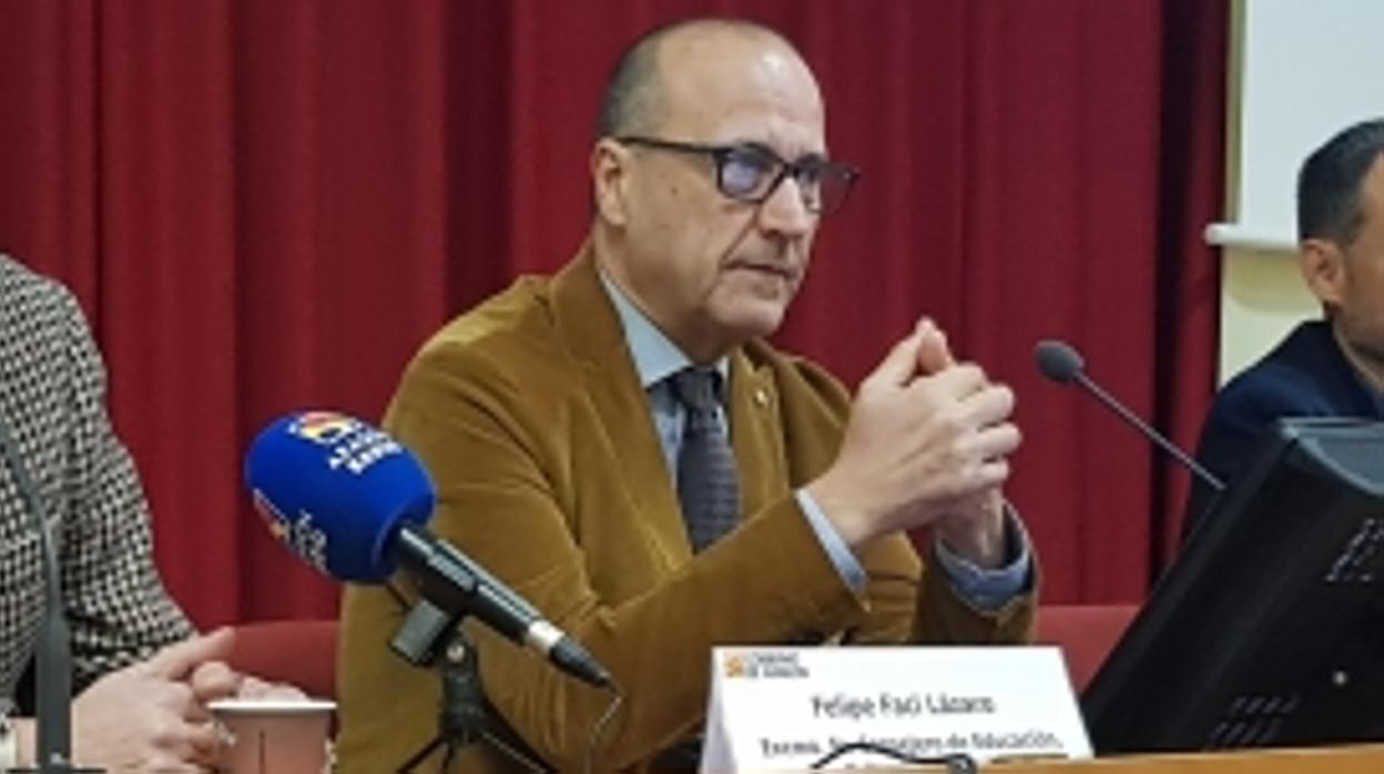 Felipe Faci, consejero aragonés de Educación