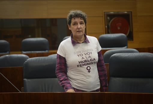 La diputada regional de Unidas Podemos Beatriz Gimeno