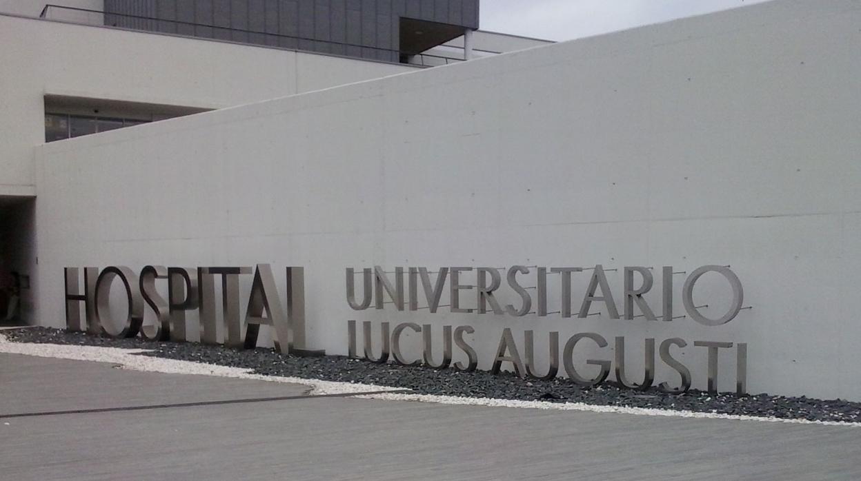 Entrada del Hospital Universitario Lucus Augusti (HULA) en Lugo