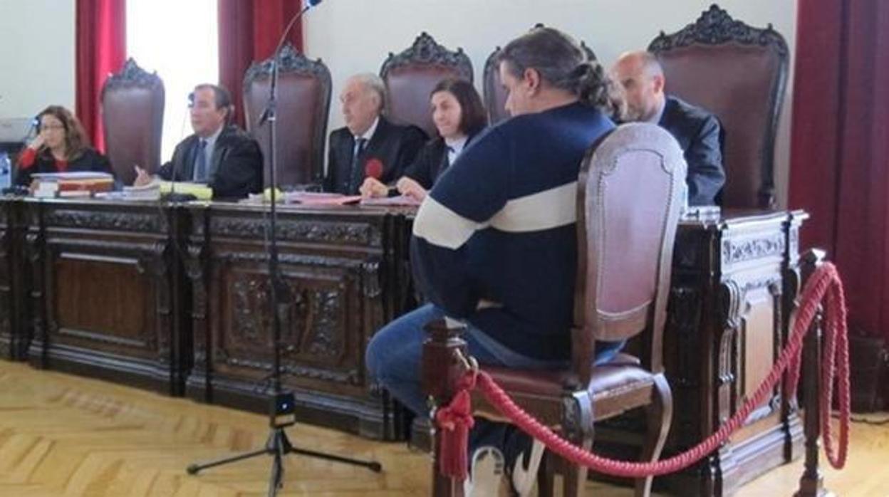 José Rafael García, durante el juicio con jurado en la Audiencia de Toledo que ha sido anulado