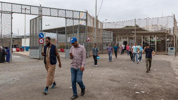 Frustrado un asalto a la carrera en el control fronterizo de Melilla