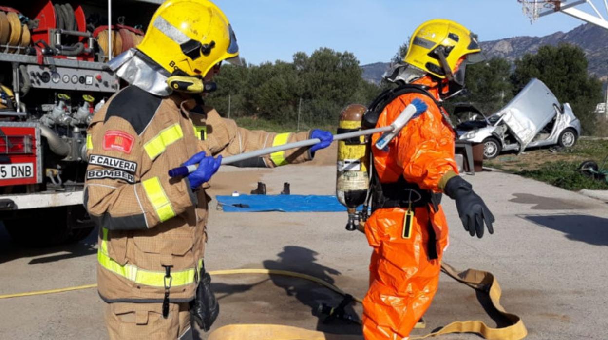 Bomberos de la Generalitat, en una imagen de archivo