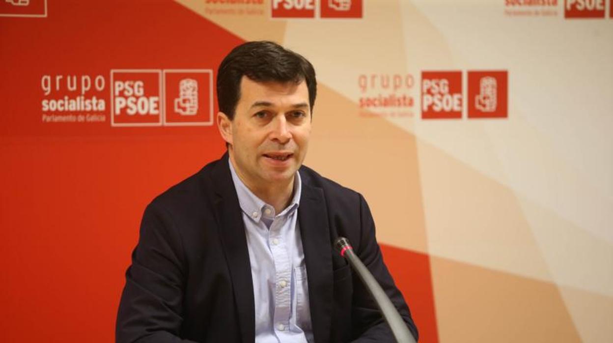 Gonzalo Caballero, líder del PSOE en Galicia