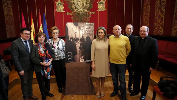 Una foto de Agustín Puig, imagen del cartel de la Semana Santa que pregonará Marisa Martínez