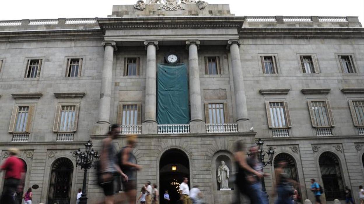 El Ayuntamiento de Barcelona, en una imagen de archivo