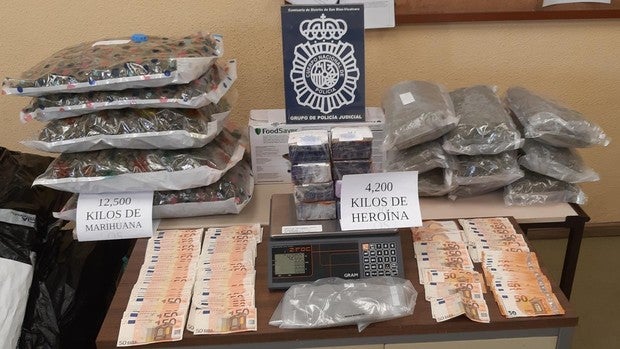 Cae una banda criminal que vendía heroína en narcopisos de Madrid