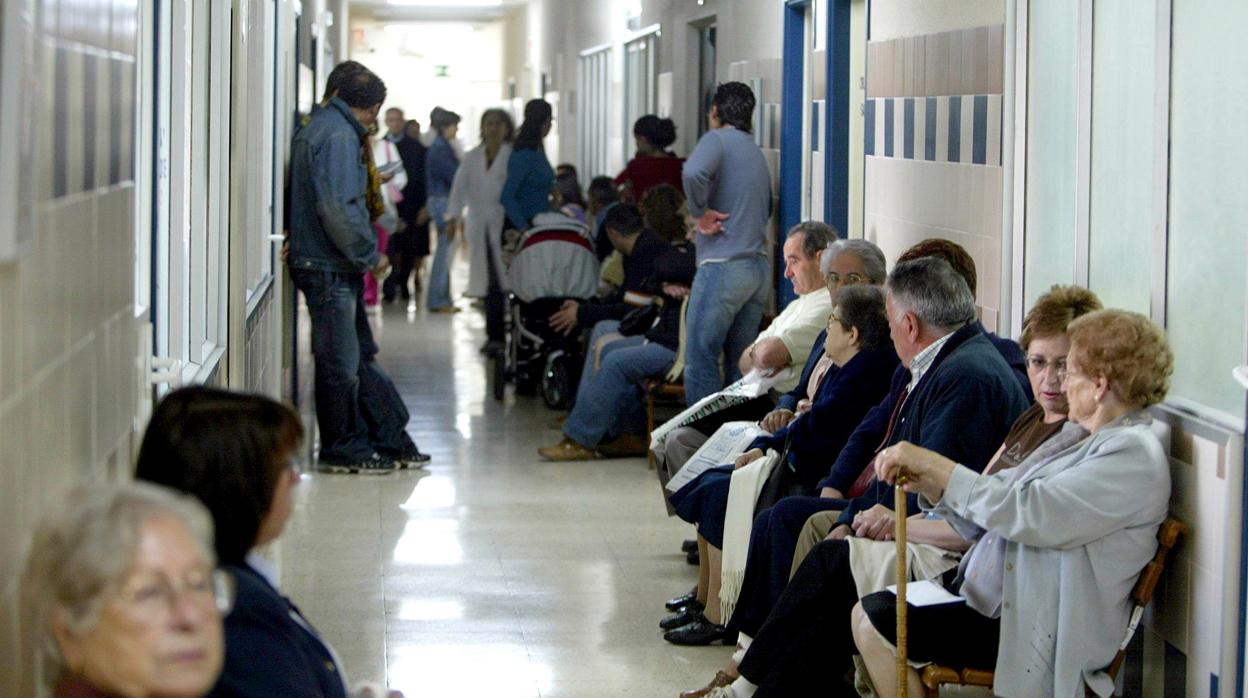 Sala de espera de un hospital en Castilla y León