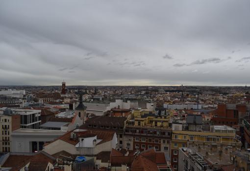 Vistas desde el último piso del hotel donde estará uns terraza con piscina