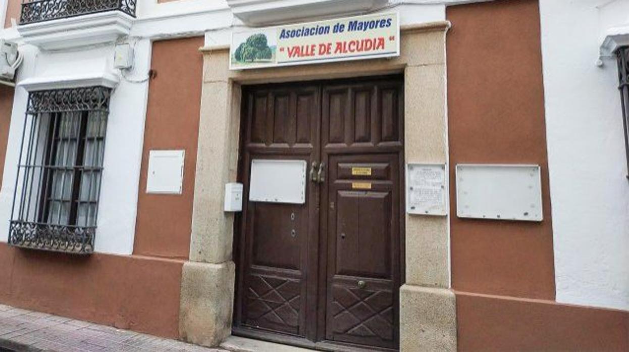 Sede la Asociación de Mayores «Valle de Alcudia», en Almodóvar del Campo